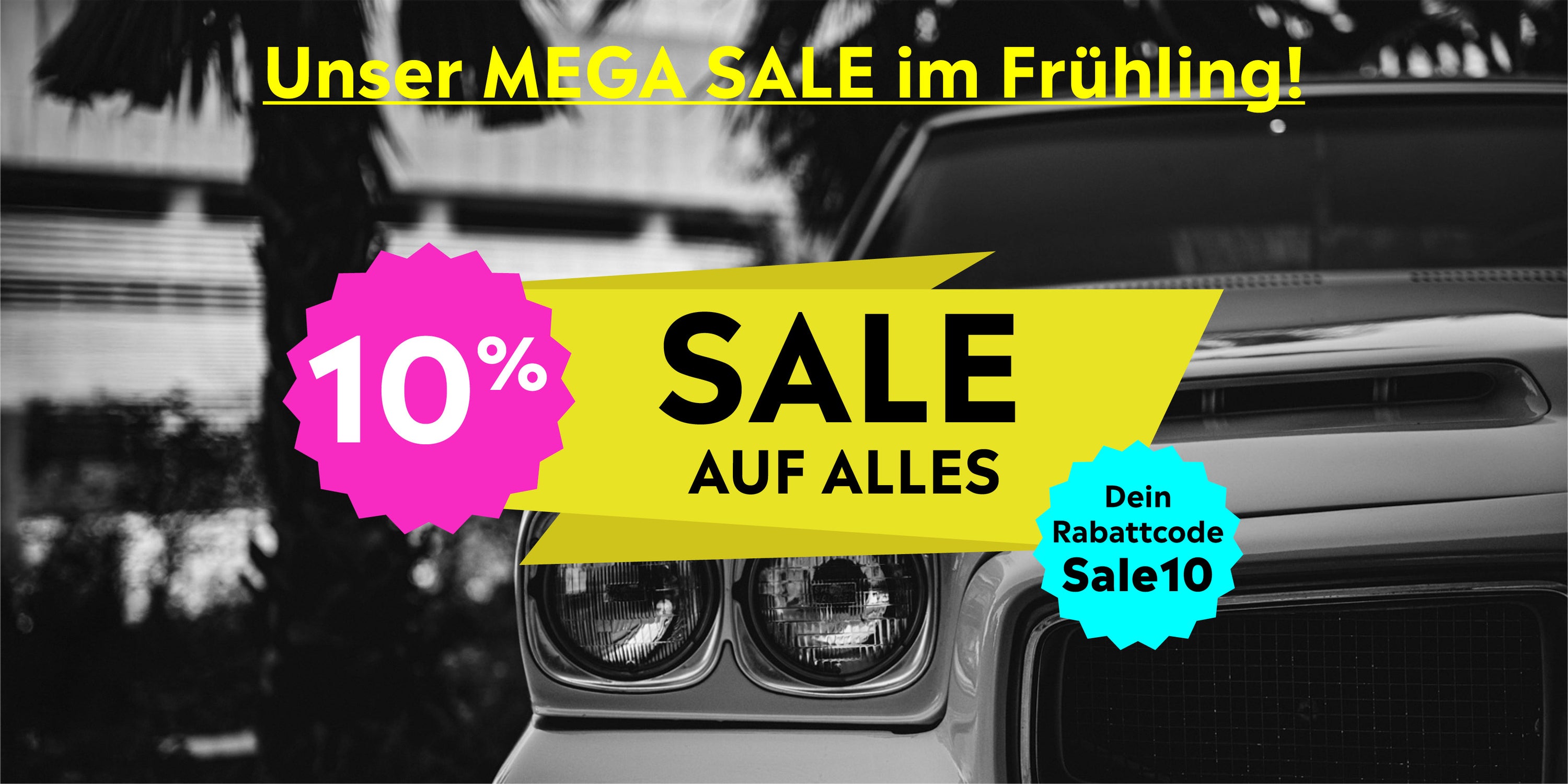Mega Sale 10% sale auf alles